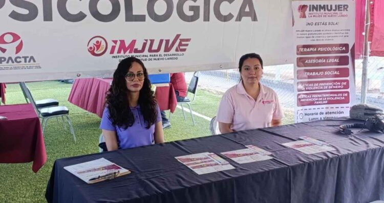 INMUJER mantiene atención durante periodo vacacional en Nuevo Laredo, Tamaulipas