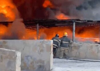 Incendio fábrica en Zuzua