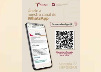 Vocería de Seguridad Tamaulipas WhatsApp