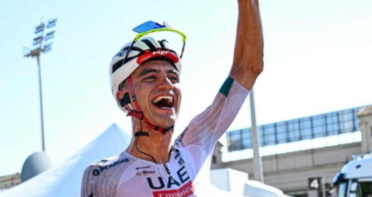 Isaac del Toro hace historia en el Tour de Francia en Montjuic