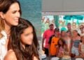 Jacky Bracamontes celebra los 12 años de Carolina con divertida pool party