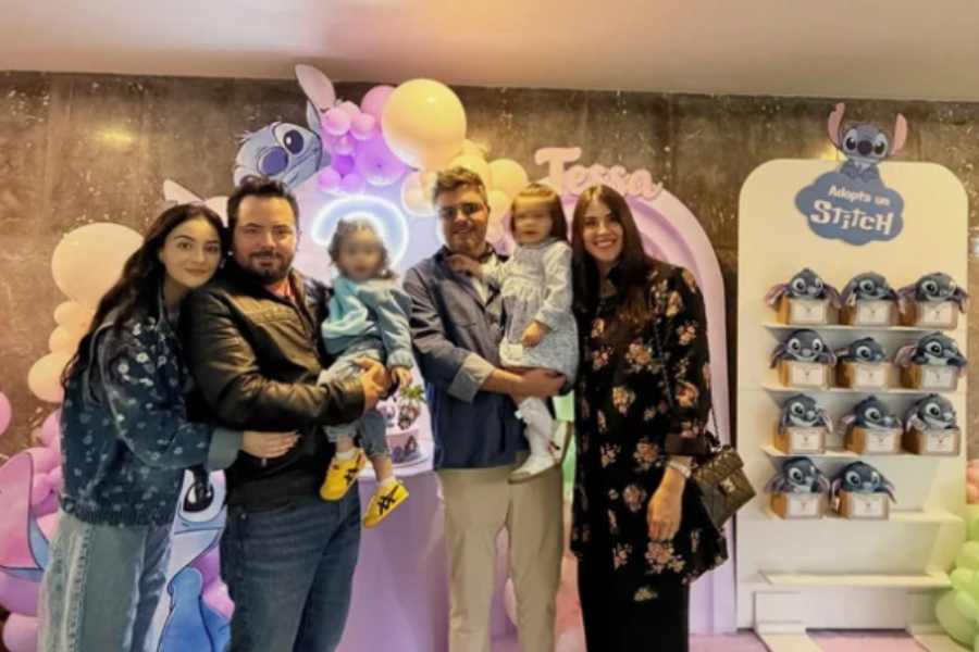 José Eduardo Derbez y Paola Dalay celebran los 2 años de su hija Tessa con una tierna fiesta
