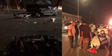 colisión avenida de la Unidad