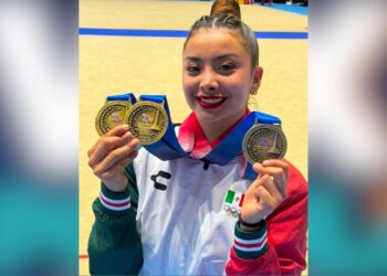 Kimberly Salazar gimnasia rítmica