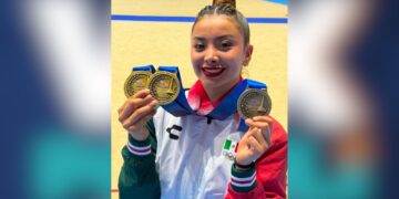 Kimberly Salazar gimnasia rítmica