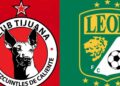 Liga MX Partido Tijuana vs León de la J2 del Apertura 2026