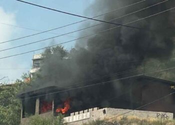 incendio vivienda Lomas Modelo