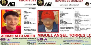 Localizan con vida a dos primos que se encontraban desaparecidos en Santa Catarina, NL