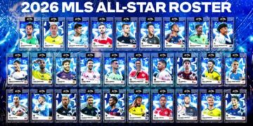 MLS presenta equipo de figuras para el Juego de Estrellas 2026