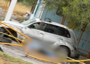 Muere conductor en accidente con volcadura en Sabinas Hidalgo, Nuevo León