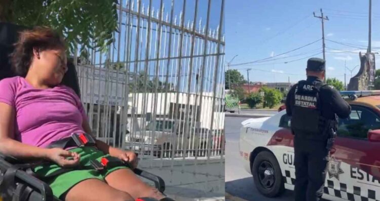 Mujer golpeada en Matamoros