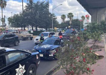 Mujer lesionada atropellada en Monterrey