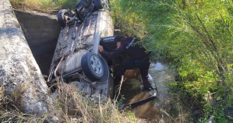 Mujer lesionada en Hidalgo