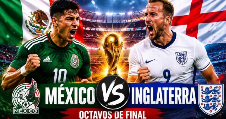 Mundial 2026: ¿Cuándo y a qué hora es el partido de México vs Inglaterra en los Octavos de Final?