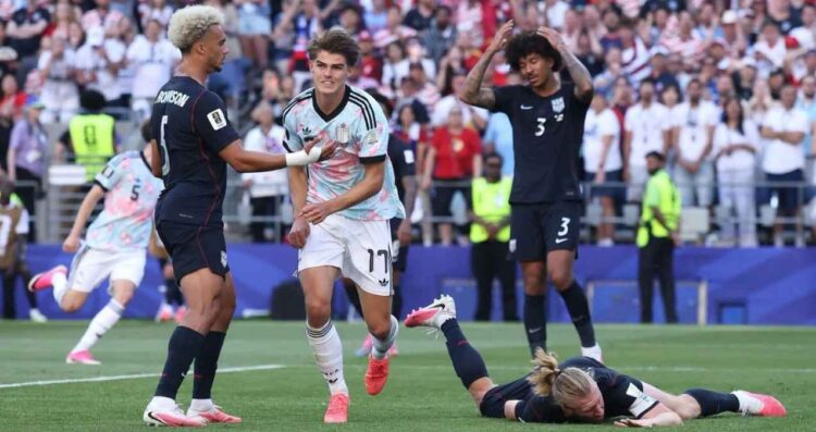 Bélgica Estados Unidos goleada