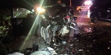 Niña pierde la vida tras aparatoso accidente en Marín, Nuevo León; hay 4 lesionados