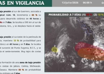 Onda tropical 18 podría evolucionar a ciclón tropical, según el SMN: ¿Cuándo?