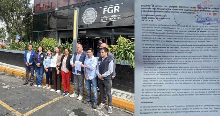 PAN descarrilamientos del Tren Interoceanico