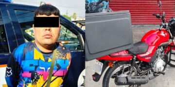 Policía de Guadalupe moto robada