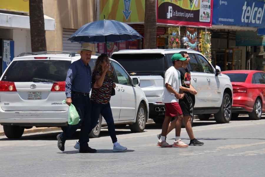 Protección Civil llama a extremar precauciones por calor intenso en Matamoros, Tamaulipas