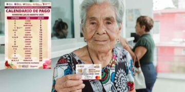 Publican calendario completo de pagos de la Pensión Bienestar 2026 de julio en Tamaulipas