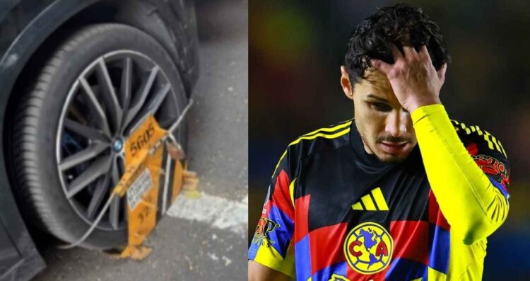 Raphael Veiga araña auto