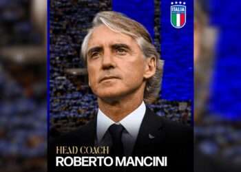 Roberto Mancini entrenador de Italia