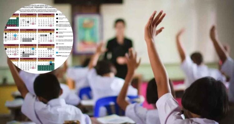 SEP publica el calendario oficial para el ciclo escolar 2026-2027; así quedó