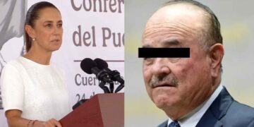 Sheinbaum descarta tintes políticos en investigación contra el exgobernador, Ernesto Ruffo por huachicol fiscal