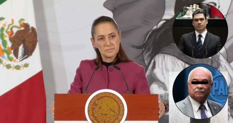 Sheinbaum niega persecución política en el caso de Ernesto Ruffo Appel tras señalamientos del PAN