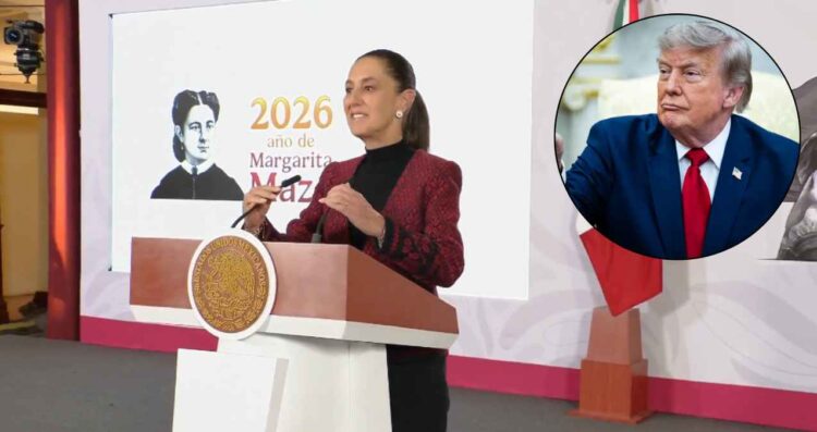 Sheinbaum y Donald Trump hablaron de comercio durante la final del Mundial