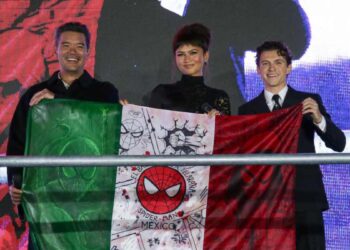 Tom Holland y Zendaya conquistan México con presentación de Spider-Man Un nuevo día