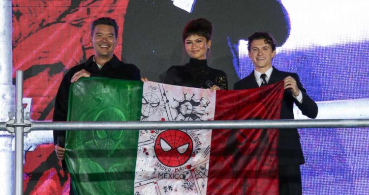 Tom Holland y Zendaya conquistan México con presentación de Spider-Man Un nuevo día