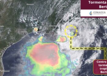 _Tormenta Tropical Bertha en México