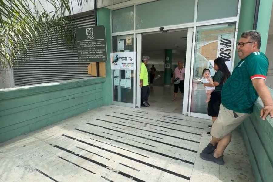 Trabajadores en clínica del IMSS en Matamoros, Tamaulipas, suspenden labores por falta de aire acondicionado