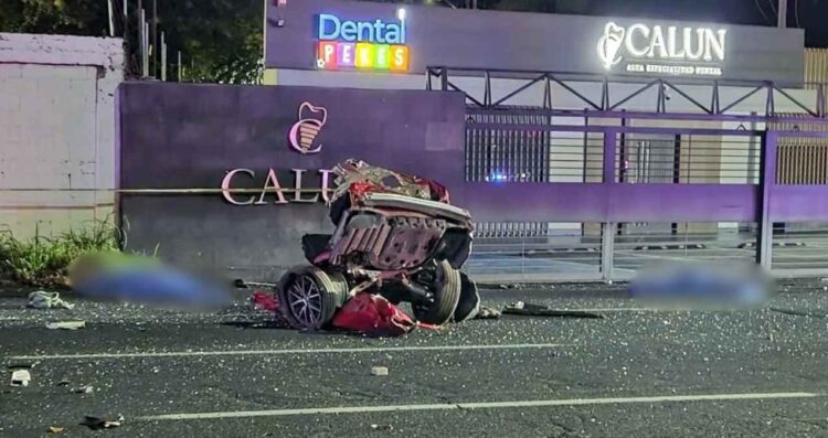 Trágico accidente en la Carretera Nacional en Santiago, Nuevo León, deja 4 muertos