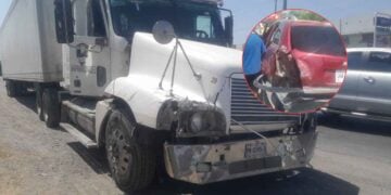 Tráiler lesionados en Guadalupe