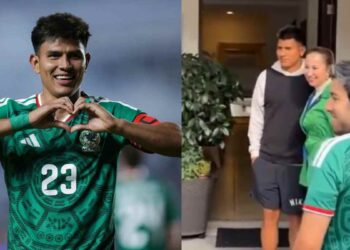 Tras participar en el Mundial 2026, Jesús Gallardo es recibido con mariachi en su domicilio