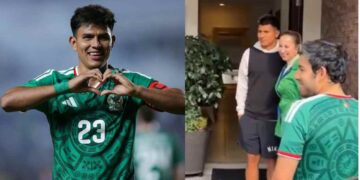 Tras participar en el Mundial 2026, Jesús Gallardo es recibido con mariachi en su domicilio