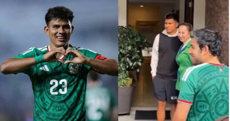 Tras participar en el Mundial 2026, Jesús Gallardo es recibido con mariachi en su domicilio
