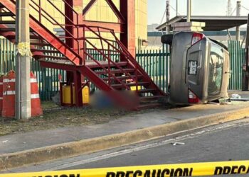 Vendedor de pan es atropellado y muere en la avenida Miguel Alemán en Apodaca, NL
