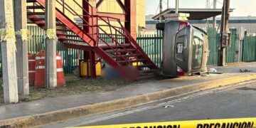 Vendedor de pan es atropellado y muere en la avenida Miguel Alemán en Apodaca, NL