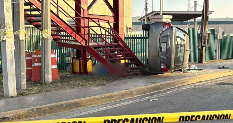 Vendedor de pan es atropellado y muere en la avenida Miguel Alemán en Apodaca, NL