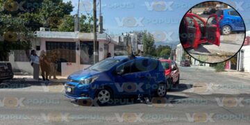 accidente lateral en Ciudad Victoria