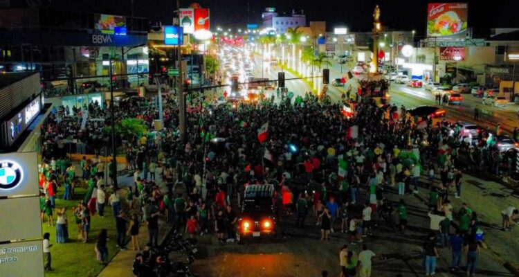 celebraciones selección mexicana Tampico