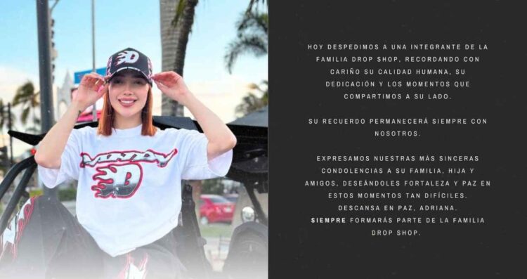 creadora de contenido Adriana García