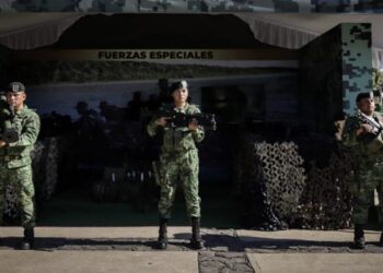 exposición militar en Matamoros