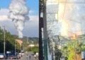fuerte explosion Ocotepec Morelos