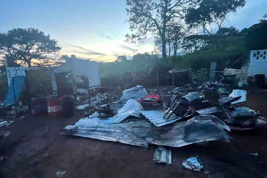 fuerte explosion Ocotepec Morelos