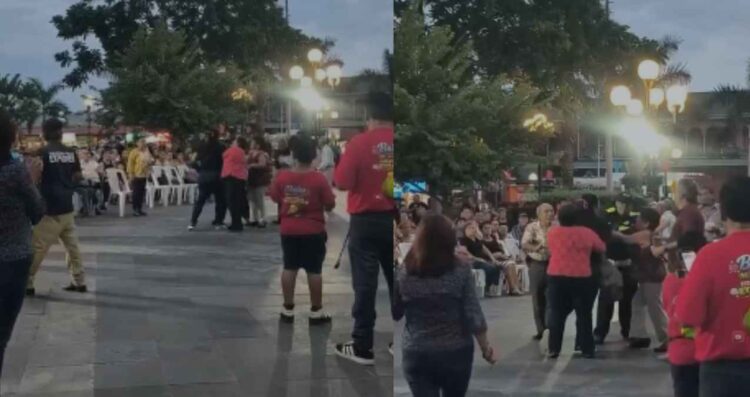 golpes en la Plaza Hijas de Tampico